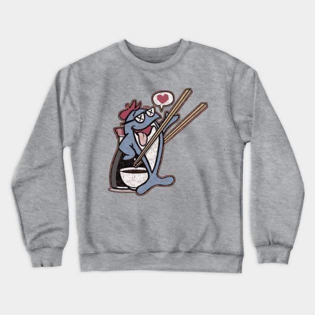 I LOVE SUSHI Crewneck Sweatshirt by ClorindaDeRose